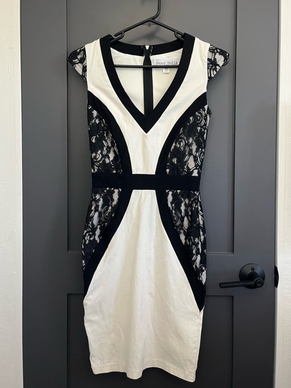 ASOS Paper Dolls London Lace fitted dress